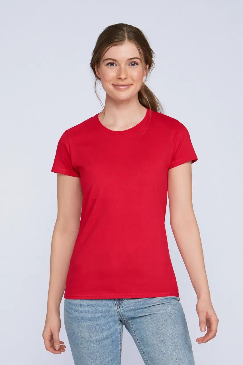 Gildan PREMIUM COTTON® NŐI PÓLÓ (GIL4100) – termékkép 1