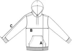 WOMEN'S X-PRO COLDSPRING II HYBRID PERFORMANCE STRETCH HOODED FLEECE JACKET mérettáblázat