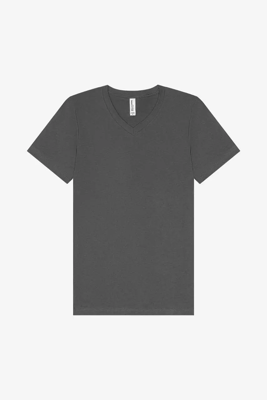 UNISZEX V-NYAKÚ JERSEY PÓLÓ (1) Bella UNISZEX V-NYAKÚ JERSEY PÓLÓ (BE3005) – termékkép 1