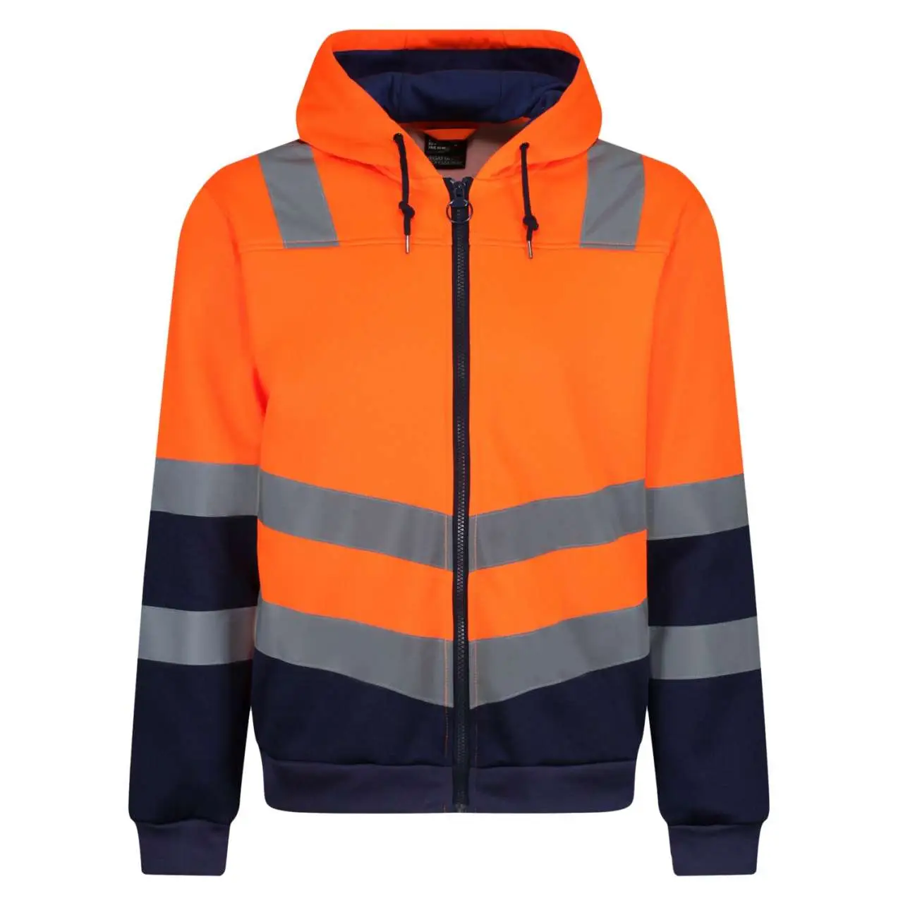 PRO HI-VIS FULL ZIP HOODIE (1) Regatta PRO HI-VIS FULL ZIP HOODIE (RETRF625) – termékkép 1