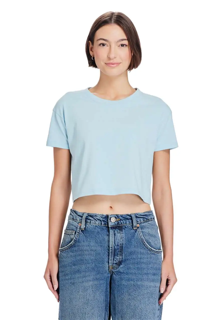 WOMENS CROP TEE (1) Lane Seven WOMENS CROP TEE (LS81000) – termékkép 1