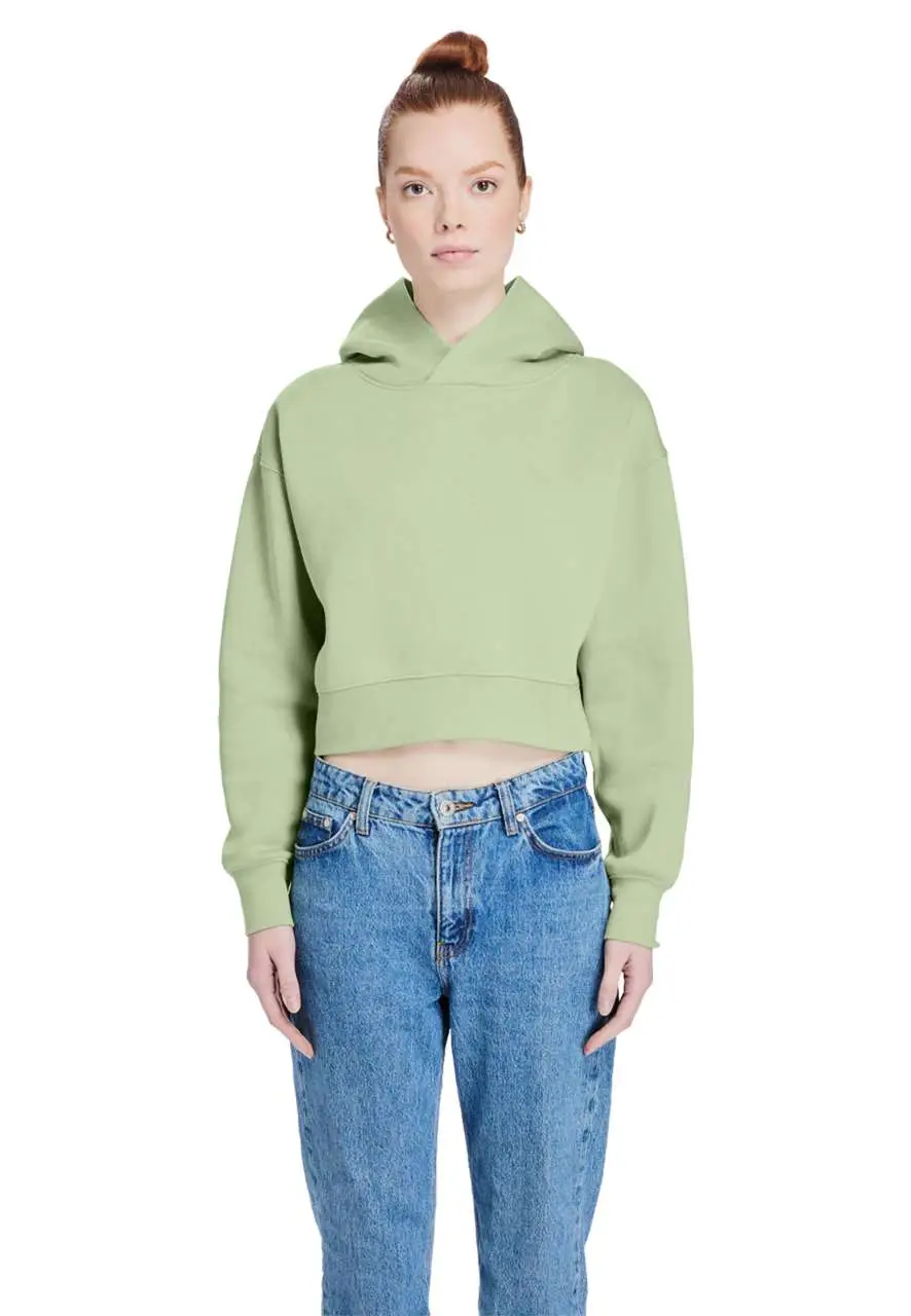 WOMENS RELAXED CROP HOODIE (1) Lane Seven WOMENS RELAXED CROP HOODIE (LS88001) – termékkép 1