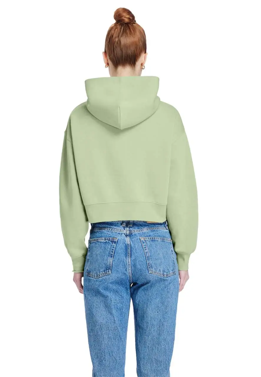 Lane Seven WOMENS RELAXED CROP HOODIE (LS88001) – termékkép 2