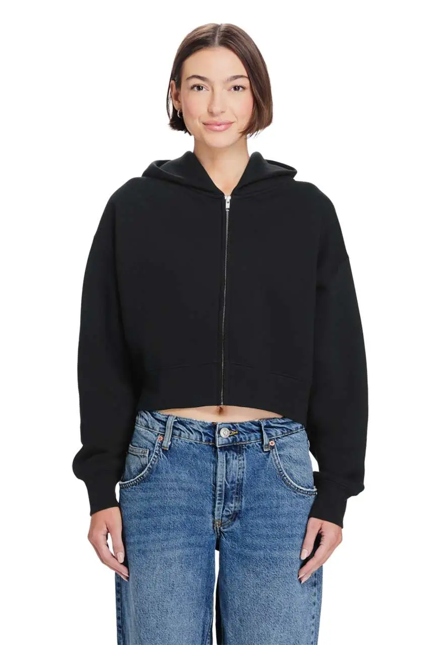 WOMENS RELAXED CROP ZIP (1) Lane Seven WOMENS RELAXED CROP ZIP (LS88003) – termékkép 1